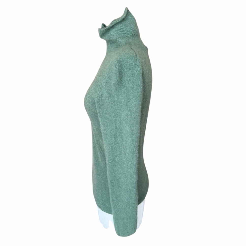 Late 1990s/Y2K Charter Club 100% Cashmere Slim-Fit Turtleneck Sweater - Picture 2 of 4
